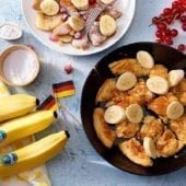 Kaiserschmarrn with Chiquita banana and red berries